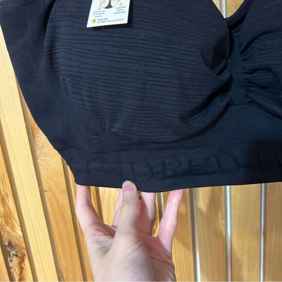 Kindred Bravely Sublime Hands-Free Pumping & Nursing Bra in Black Size XXL Busty - Picture 3 of 13